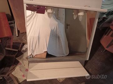 Specchiera bagno sopra lavandino