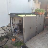 Struttura in ferro battuto + gruppo a benzina