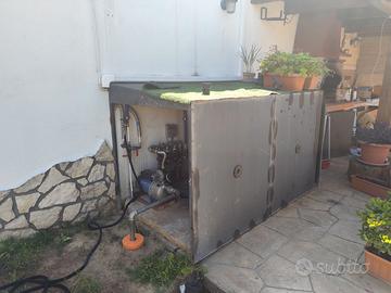 Struttura in ferro battuto + gruppo a benzina