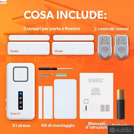 tiiwee Sistema di Allarme per Porte e Finestre - S