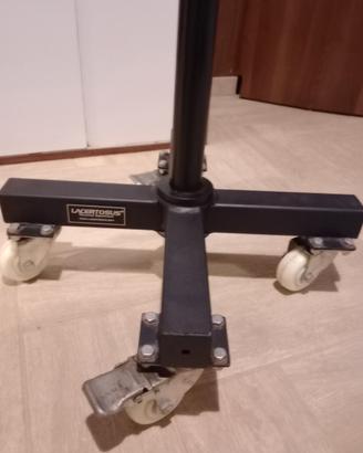 porta dischi palestra con ruote Lacertosus 