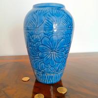 Vaso da fiori in ceramica. Anni '70.