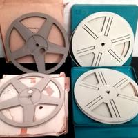 rocchetti rulli film pellicola super8 8mm 16mm