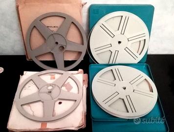 rocchetti rulli film pellicola super8 8mm 16mm