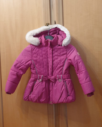 Tuta da sci rosa per bambina 6 anni