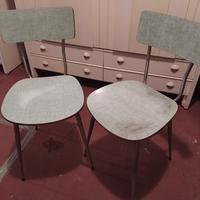 4 Sedie in Formica anni 50