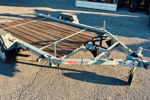 Rimorchio ellebi, carrello porta tutto, porta moto