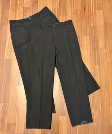 2 paia pantaloni eleganti Benetton Taglia 48