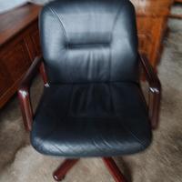 poltroncina da ufficio vintage 
