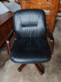 poltroncina da ufficio vintage 