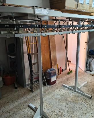 carrello motorizzato porta abiti