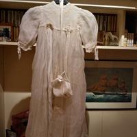 vintage vestito battesimo 