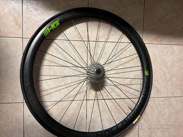 ruota posteriore completa corsa cannondale