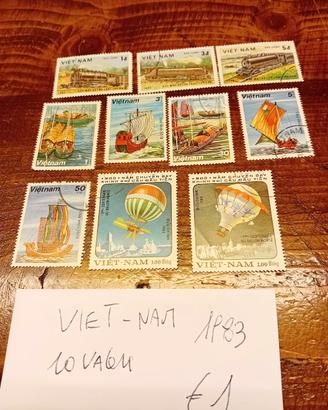 Vietnam francobolli nuovi e usati 