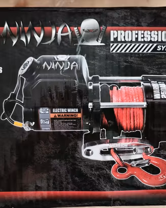 Argano 12v 2500 lb attacco gancio traino