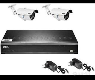 1097/801 Urmet KIT Tvcc HVR-8 CANALI -2 Telecamere