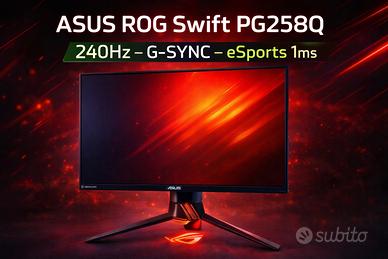 Asus Rog Swift PG258Q 240hz - Monitor gaming