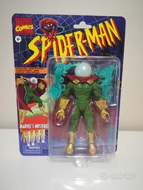 Spiderman Retro Marvel Legends Mysterio e Lizard