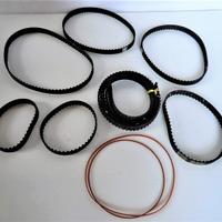 Numero 9 cinghie dentate pezzi ricambi per puleggi