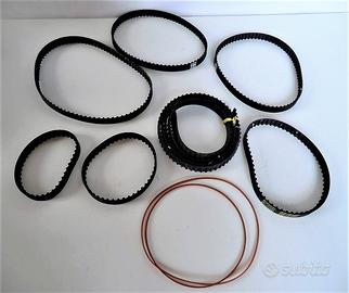 Numero 9 cinghie dentate pezzi ricambi per puleggi