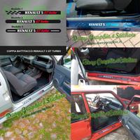 Adesivi batti tacco Renault 5 GT Turbo (ed altro)