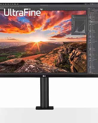 LG 27UN880 UltraHD 4K Ergo Monitor 32" 