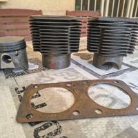 COPPIA DI CILINDRI + PISTONI PER FIAT 126