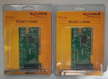 Delock 89015 PCI porta parallela LPT  2 pezzi