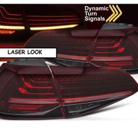 Coppia fanali golf 7 e 7.5 laser led freccia dinam