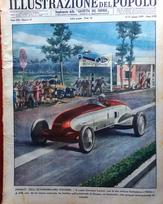 Rivista Illustrazione del Popolo 11 Giugno 1939 Lu