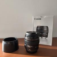 Obiettivo Canon EF 85mm 1:1.8 completo