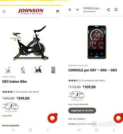 BIKE INDOOR COME NUOVA: HORIZON GR3 Indoor