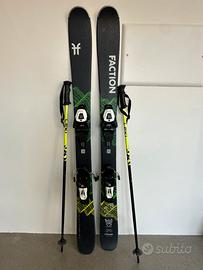Sci Faction junior 123 set con attacchi e bastonci
