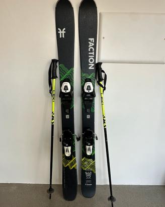 Sci Faction junior 123 set con attacchi e bastonci