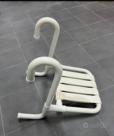 Seggiolino da vasca allungabile con maniglie