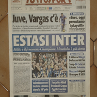 Tuttosport 23 Maggio 2010 vittoria Champions Inte