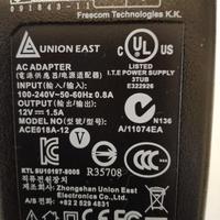 Power Adapter 12 V 1500 mA