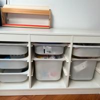 Trofast ikea compreso di contenitori