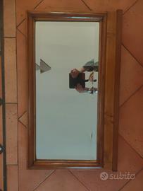 specchio  con cornice