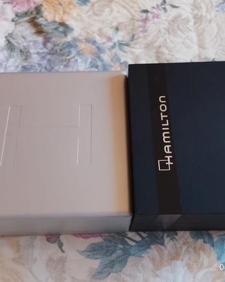 Coppia di scatole per orologi HAMILTON 