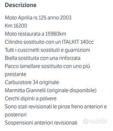 Aprilia RS 125