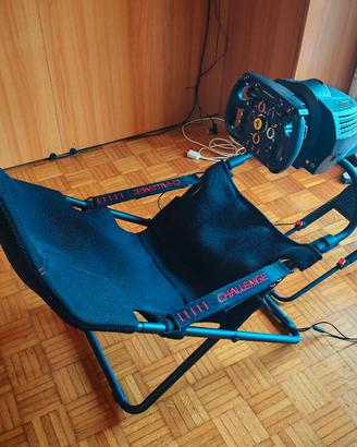 Postazione simracing Theustmaster Tx F1 pc xbox