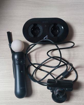 Kit PS Move: Controller + Telecamera + Dock