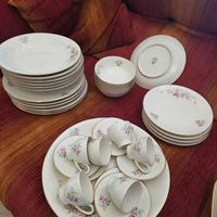 servizio piatti e caffè d'epoca