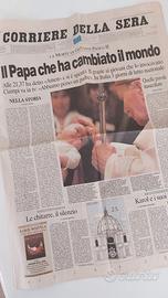 Corriere della sera 3 aprile 2005 - Papa Wojtiva