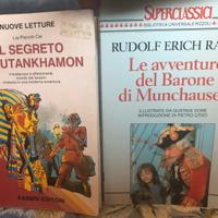Due libri per ragazzi. Munchausen + Tutankhamon