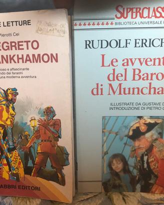 Due libri per ragazzi. Munchausen + Tutankhamon