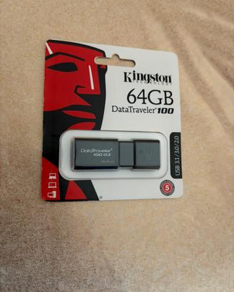 Chiavetta USB Kingston 64 GB