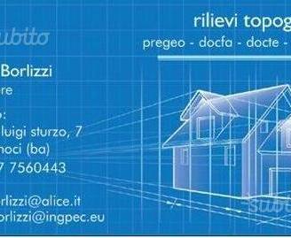 Rilievi topografici - Atti catastali - APE