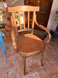 Poltroncina stile Thonet